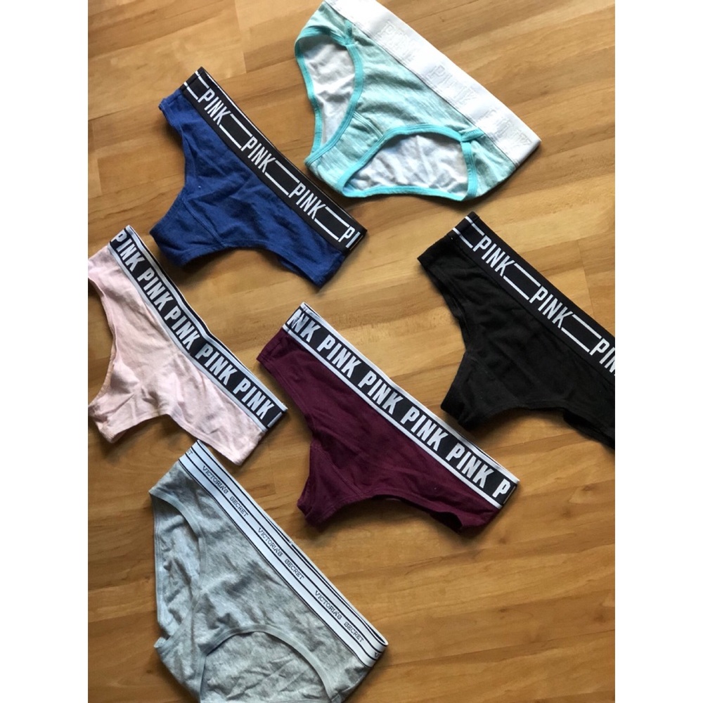 PINK and Victoria Secret underwear bundle for $8